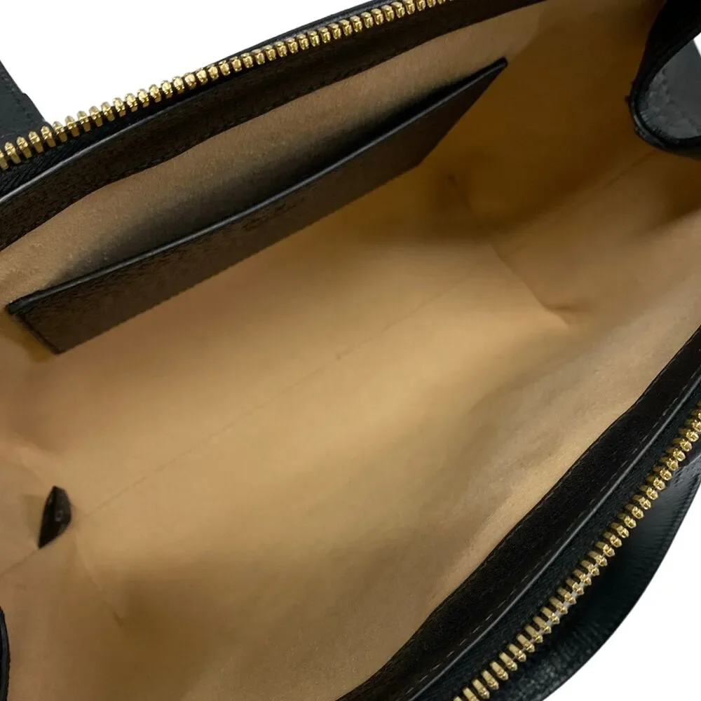 Gucci Ophidia Handbag 719882 Black Green Red